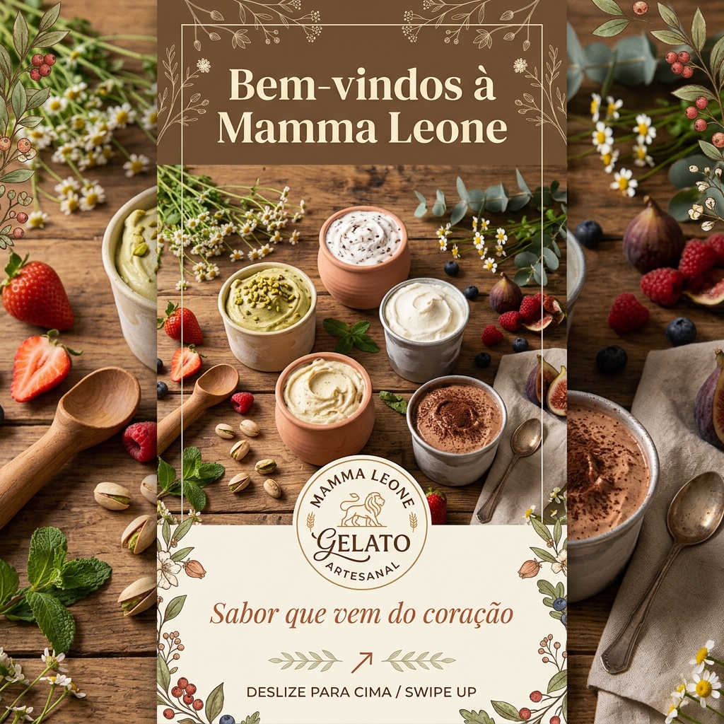 Story boas-vindas
